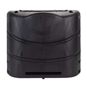 Camco 40539 Heavy-Duty 20lb or 30lb Dual Propane Tank Cover (Black)