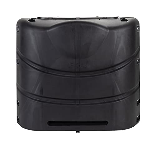 Camco 40539 Heavy-Duty 20lb or 30lb Dual Propane Tank Cover (Black)