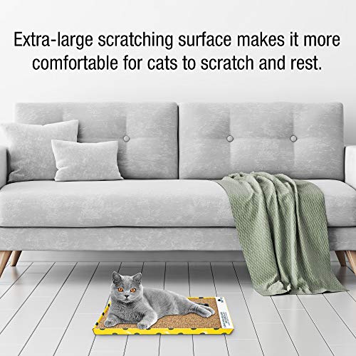 Cosmic OurPets Far and Wide Cat Scratcher Cat Toys (Cat Toys for Indoor Cats, Catnip Toys, Cat Gifts & Cat Toys Interactive) [Includes Cosmic Catnip- North-American Grown]