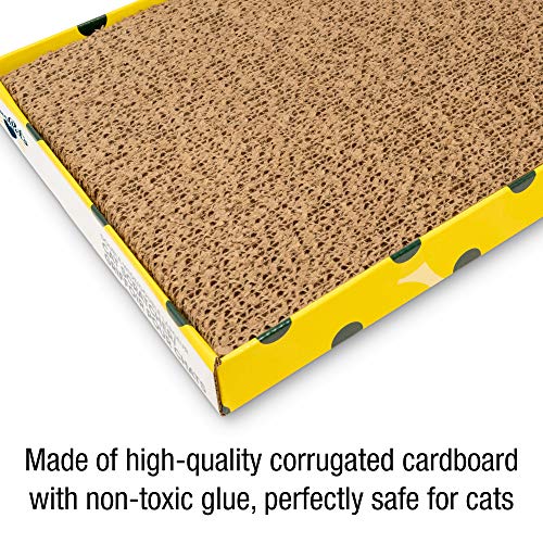 Cosmic OurPets Far and Wide Cat Scratcher Cat Toys (Cat Toys for Indoor Cats, Catnip Toys, Cat Gifts & Cat Toys Interactive) [Includes Cosmic Catnip- North-American Grown]