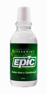 epic xyitol spearmint flavored mouthwash, 16 fl oz (pack of 2)2