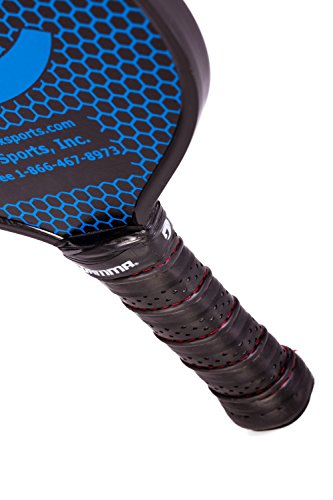 ONIX Graphite Z5 Pickleball Paddle (Graphite Carbon Fiber Face with Rough Texture Surface, Cushion Comfort Grip and Nomex Honeycomb Core for Touch, Control, and Power)