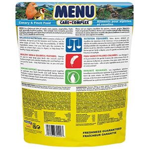 Vitakraft Menu Premium Canary and Finch Food - Vitamin-Fortified - Daily Food for Small Pet Birds Browns 2.5 Pound (Pack of 1)