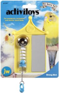 jw pet company activitoy strong bird small bird toy, colors vary