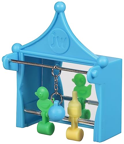 JW Pet Company Activitoy Shooting Gallery Small Bird Toy, Colors Vary