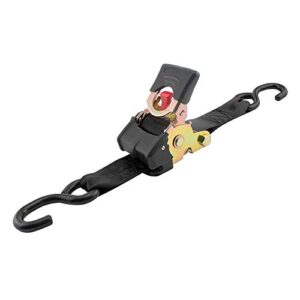 erickson 34416 pro series black 2" x 10' retractable ratcheting tie-down strap