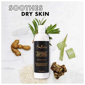 Sheamoisture Soothing Body Lotion for Troubled Skin African Black Soap Lotion with Shea Butter 13 oz