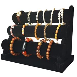 irtree jewelry bracelet necklace rack display holder imitation leather