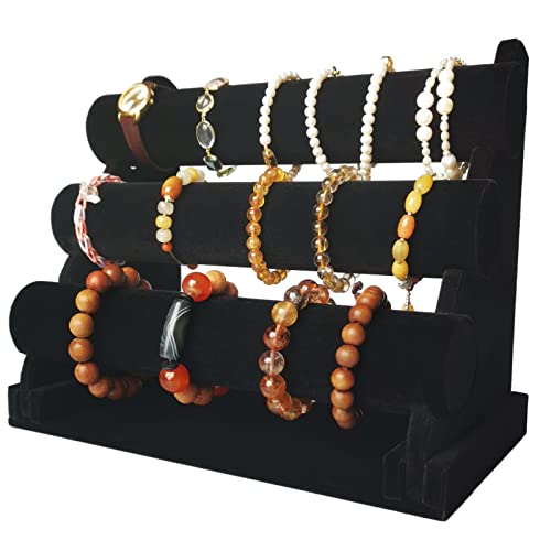 irtree Jewelry Bracelet Necklace Rack Display Holder Imitation Leather