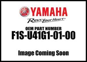 yamaha f1s-u41g1-01-00 label capacity; f1su41g10100