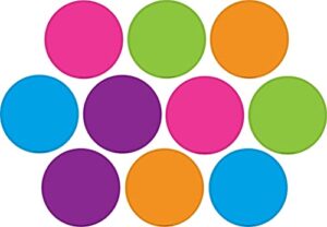 teacher created resources bright colors circles accents (tcr5189)