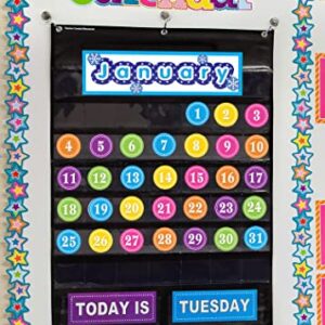 Teacher Created Resources Bright Circles Calendar Days (5187)