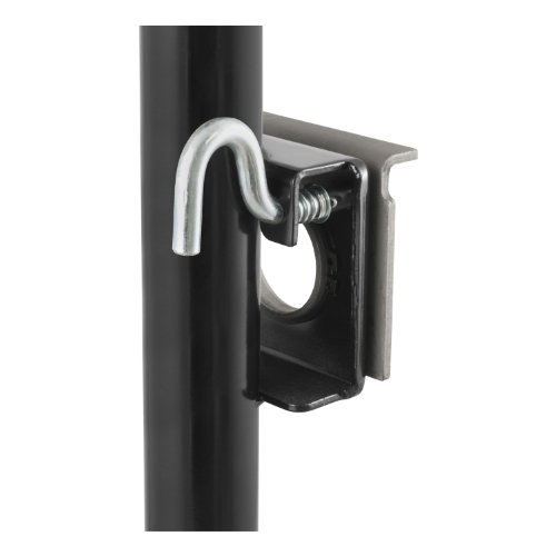 CURT 28301 Weld-On Bracket-Style Swivel Trailer Jack, 2,000 lbs. 10-1/2 Inches Vertical Travel