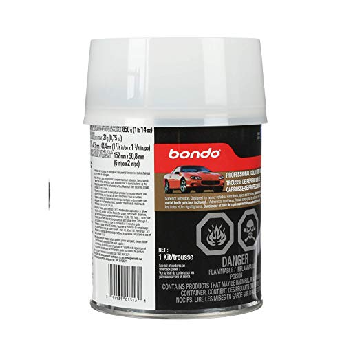 Bondo Professional Gold Body Repair Kit, Stage 3, Fixes Dents, Holes & Scratches - Has Superior Adhesion, 1 Kit