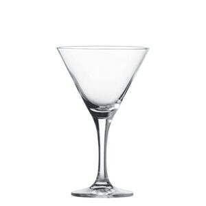 schott zwiesel tritan crystal glass mondial stemware collection martini cocktail glass, 8.2-ounce, set of 6