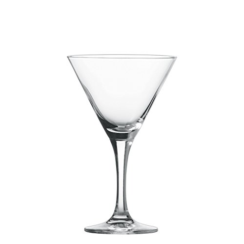 Schott Zwiesel Tritan Crystal Glass Mondial Stemware Collection Martini Cocktail Glass, 8.2-Ounce, Set of 6