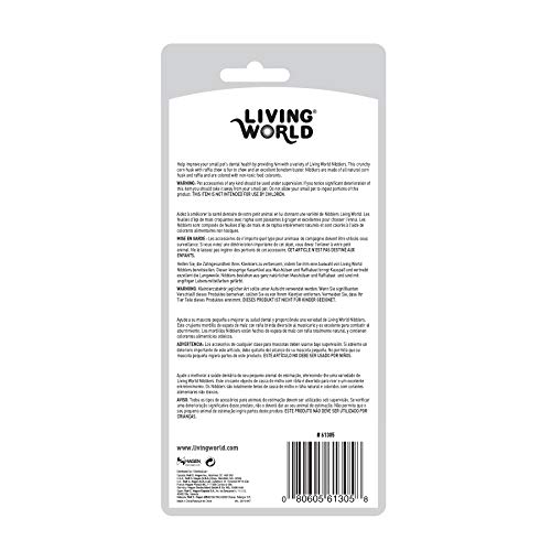 Living World Nibblers Corn Husk Pet Chew, Candy