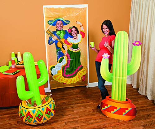 Fiesta Couple Photo Booth Door Banner for Cinco de Mayo - 6 feet tall - Party Decor | Fiesta |