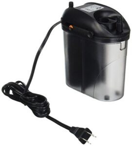 zoo med nano 10 external canister filter, up to 10 gallons,black
