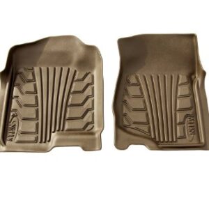 Lund 283096-T Catch-It Vinyl Tan Front Seat Floor Mat - Set of 2