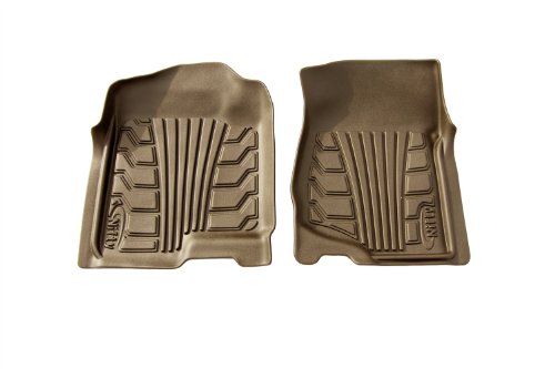 Lund 283096-T Catch-It Vinyl Tan Front Seat Floor Mat - Set of 2