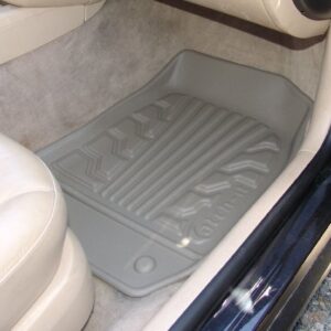 Lund 283096-T Catch-It Vinyl Tan Front Seat Floor Mat - Set of 2