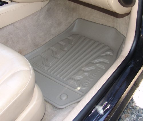 Lund 283096-T Catch-It Vinyl Tan Front Seat Floor Mat - Set of 2