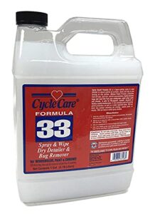 cycle care gallon formula 33 spray and wipe polish and cleaner 33128
