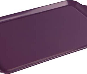 Calypso Basics by Reston Lloyd Melamine Rectangular Tray, Plum