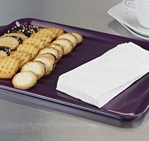 Calypso Basics by Reston Lloyd Melamine Rectangular Tray, Plum