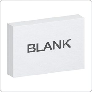 Oxford Blank Index Cards, 4" x 6", White, 300 pack (10002EE)