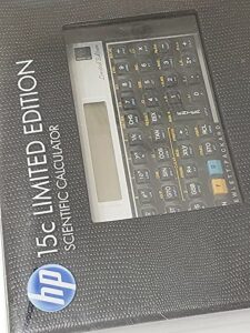 hp 15c limited edition scientific calculator