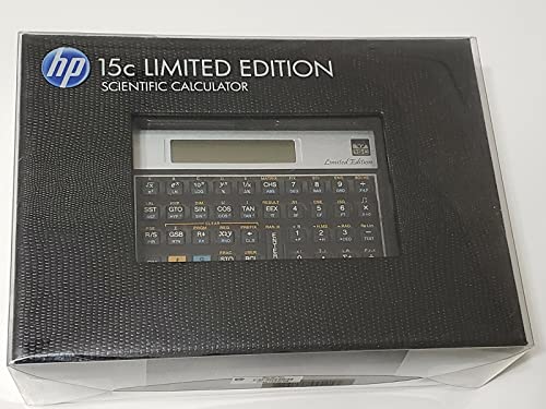 HP 15C Limited Edition Scientific Calculator