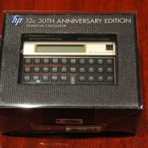 HP 12c Financial Calculator, 30th Anniversary Edition (Limited Edition)