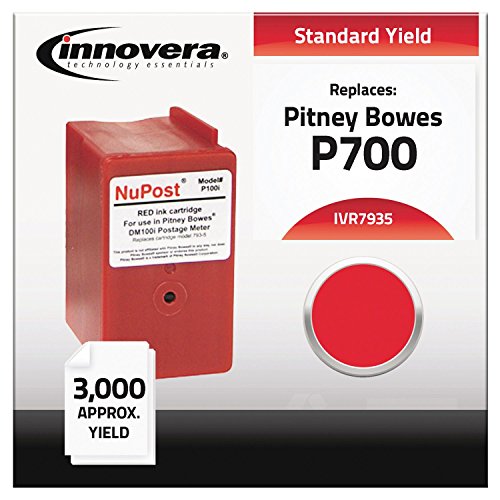 Innovera IVR7935 Compatible 793-5 Postage Meter Ink, Red