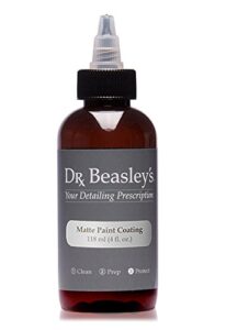 dr. beasley's mp31t04 matte paint coating -4 oz., durable and hydrophobic, resists uv fading, readily biodegradable