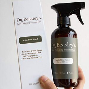 Dr. Beasley's - MP32D12 Matte Final Finish - 12 oz., Ultimate Detail Spray, pH Balanced and Gloss-Free, Readily Biodegradable