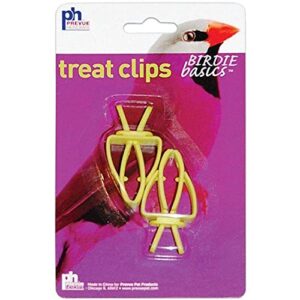 prevue pet toy 2 piece treat clips bird toy