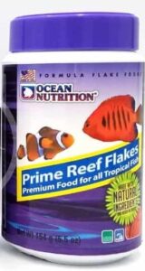 ocean nutrition prime reef flakes 5.5-ounces (154 grams) jar