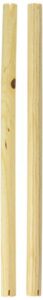 prevue pet products bpv376 2-pack birdie basics wood bird perch, 3/4 by 15-inch