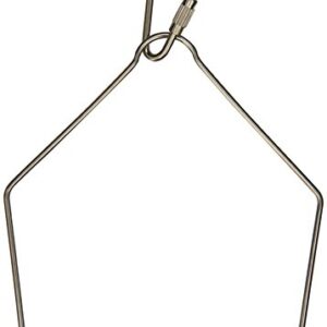 Prevue Pet Products BPV387 Natural Wood Birdie Basics Birch/Wire Swing, 3 by 4-Inch