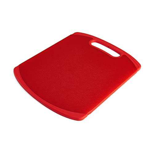 Farberware Nonslip Cutting Board 8-Inch-by-10-Inch, Red