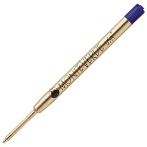 Monteverde Ballpoint Refill to Fit Parker Style Ballpoint Pens, Extra Fine, Pack of 2, Blue/Black (P112BB)