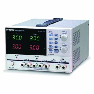 instek gpd-3303d 195w triple-output programmable linear dc power supply 30v dc, 3 amp, 100mv, 10-milliamp resolution