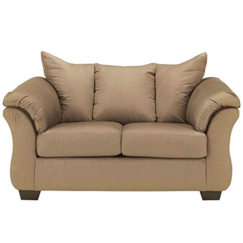 Signature Design by Ashley Darcy Casual Plush Loveseat, Brown