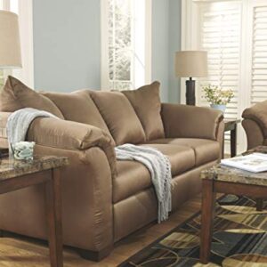 Signature Design by Ashley Darcy Casual Plush Loveseat, Brown