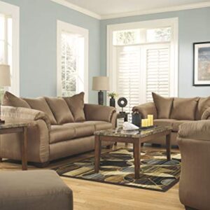 Signature Design by Ashley Darcy Casual Plush Loveseat, Brown