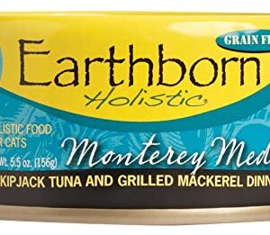 Earthborn Holistic Monterey Medley Grain-Free Moist Cat Food, Beige, 5.5 oz(pack of 24)