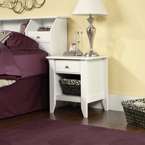 Sauder Shoal Creek Night Stand, Soft White finish