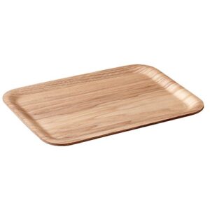 kinto 45136 non-slip tray, 10.6 x 7.9 inches (270 x 200 mm), willow